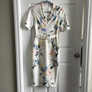 Ted Baker engagement party/rehearsal dinner dress